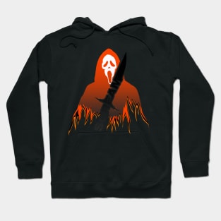 scream VI  (Scream 6)  scary horror movie graphic design by ironpalette Hoodie